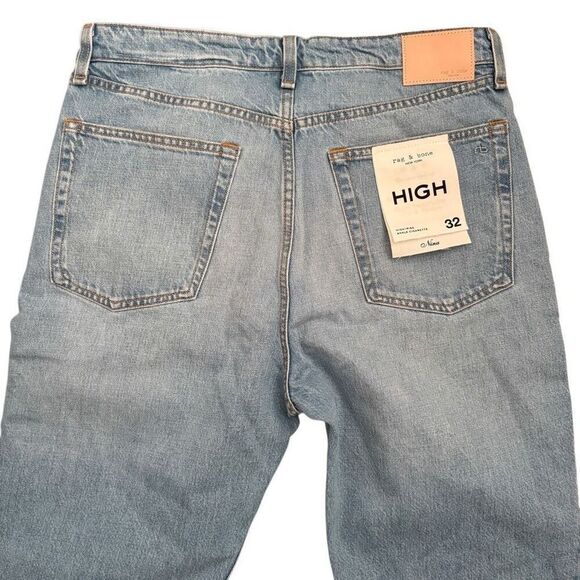 Rag & Bone Nina High-Rise Ankle Cigarette Jean in Tulip 32 - Picture 7 of 11